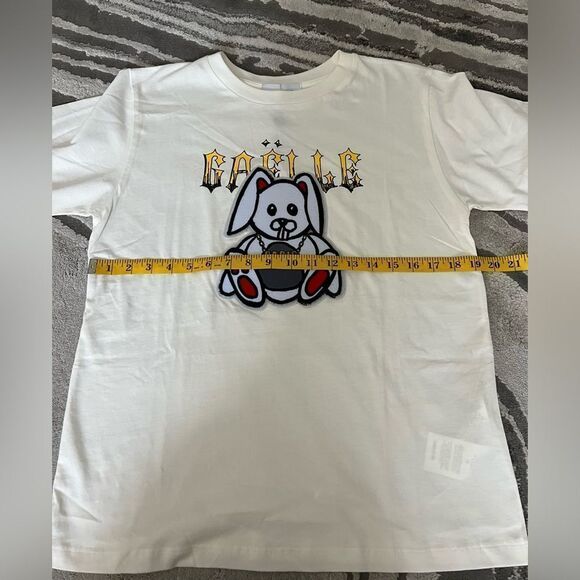 Gaelle Paris T-Shirt Woman White Bianco - Picture 9 of 11